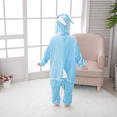 Kigurumi Enfant Lapin Bleu l Combinaison Pyjama