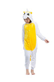 Combinaison Pyjama Enfant Licorne Jaune/Blanc - Combinaison Pyjama