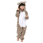 Combinaison Pyjama Enfant Léopard - Combinaison Pyjama