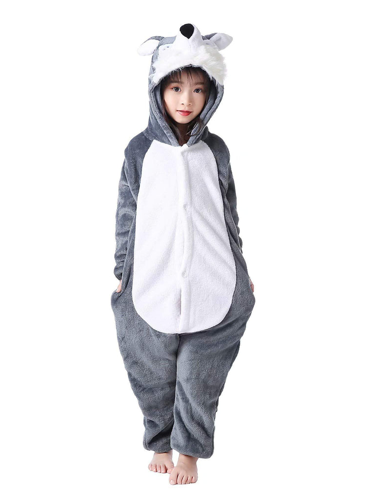 Pijama d'hiver pour les enfants Kigurumi Pyjama chaud pour garçons