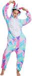 Combinaison Pyjama Licorne Multicolore - Combinaison Pyjama