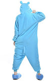 Combinaison Pyjama Hippopotame Bleu - Combinaison Pyjama