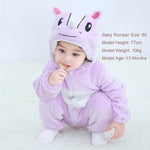 Combinaison Pyjama Bébé Rhinocéros - Combinaison Pyjama
