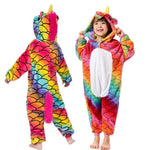 Combinaison Pyjama Enfant Licorne Ruche - Combinaison Pyjama