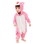Combinaison Pyjama Enfant Panthère Rose - Combinaison Pyjama